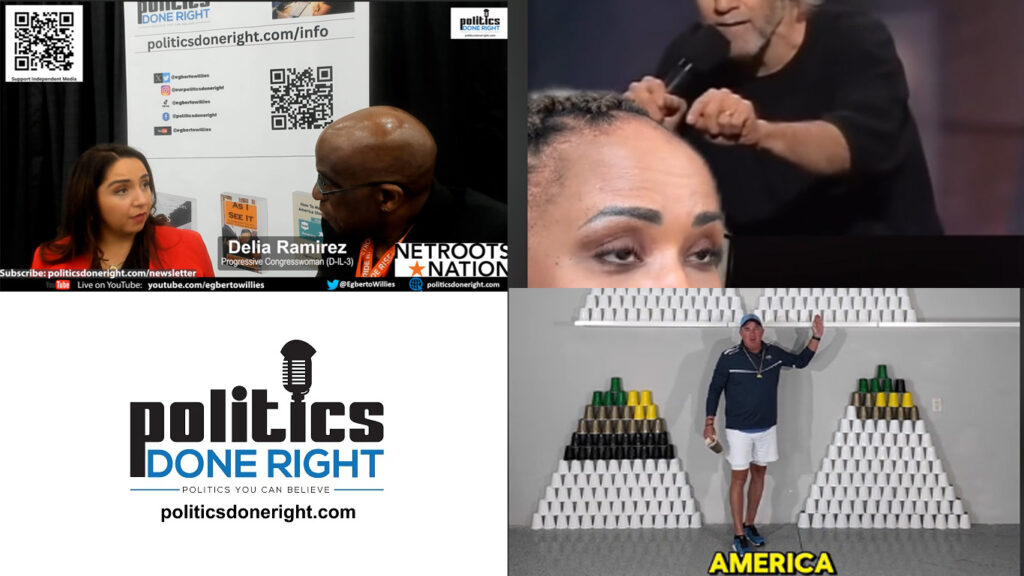 Why MAGA isn't America. A real progressive, Rep. Delia Ramirez. America changed the English language