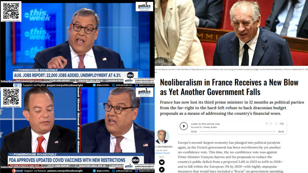 Christie Destroys Trump, France Rejects Austerity, and the Wealth Tax Myth Exposed.