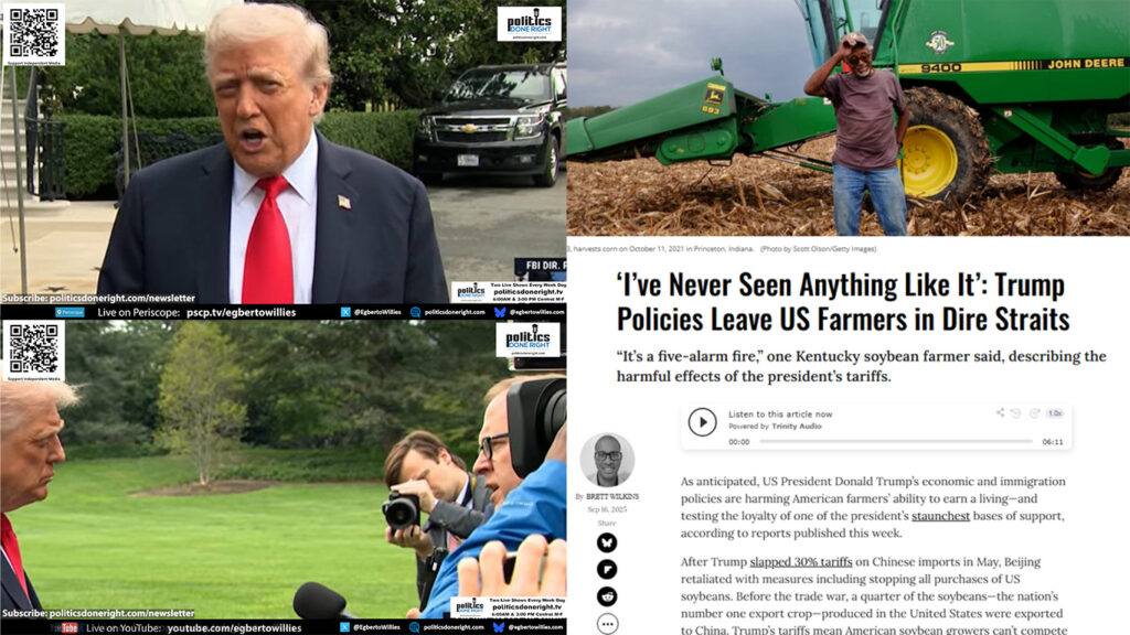 Journalists Intimidated, Farmers Harmed, and Trump’s Tariff Lies Exposed
