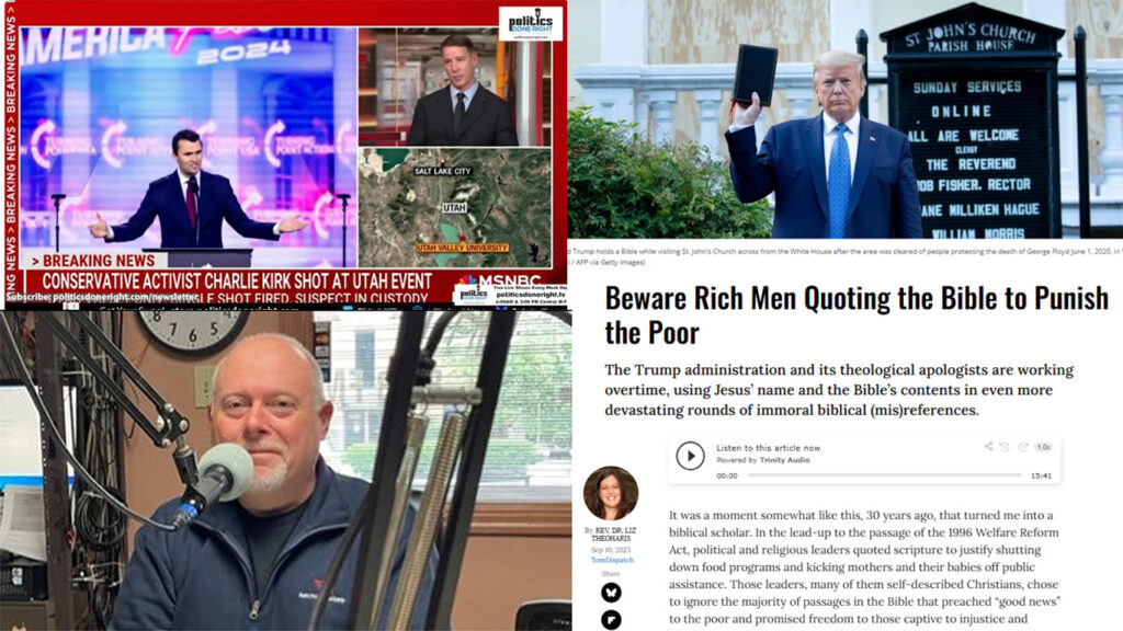 MSNBC expert Lies About Violence, Trump Allies Abuse Bible, and Aquino Fights Back