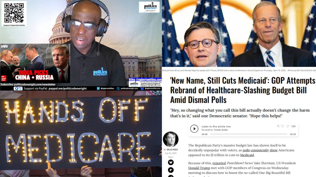 Trump’s Global Failure, GOP Medicaid Attacks, and AI Dangers for Seniors’ Care