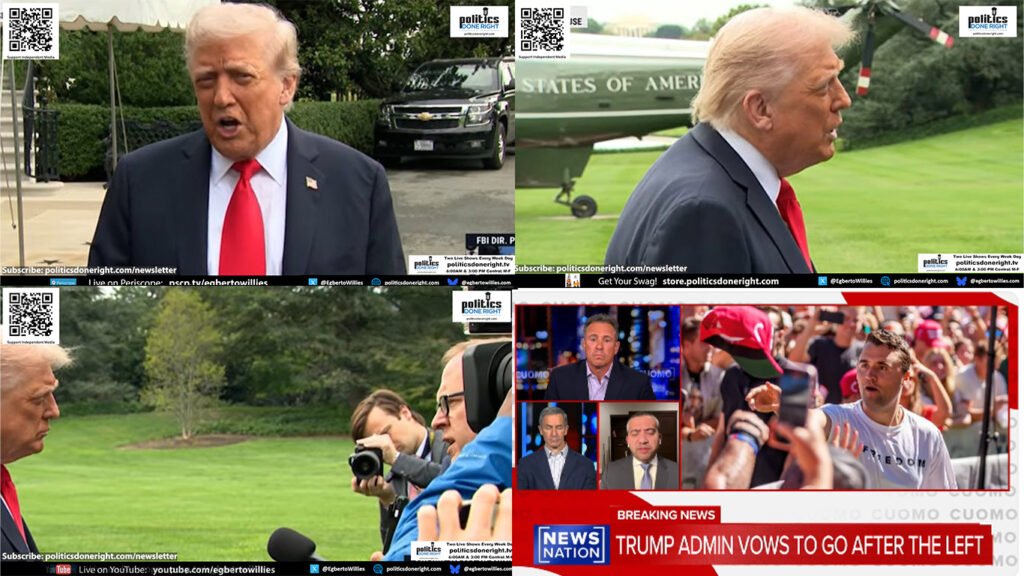 Trump’s Threats to Journalists, Tariff Lies, and Right-Wing Violence Myths.