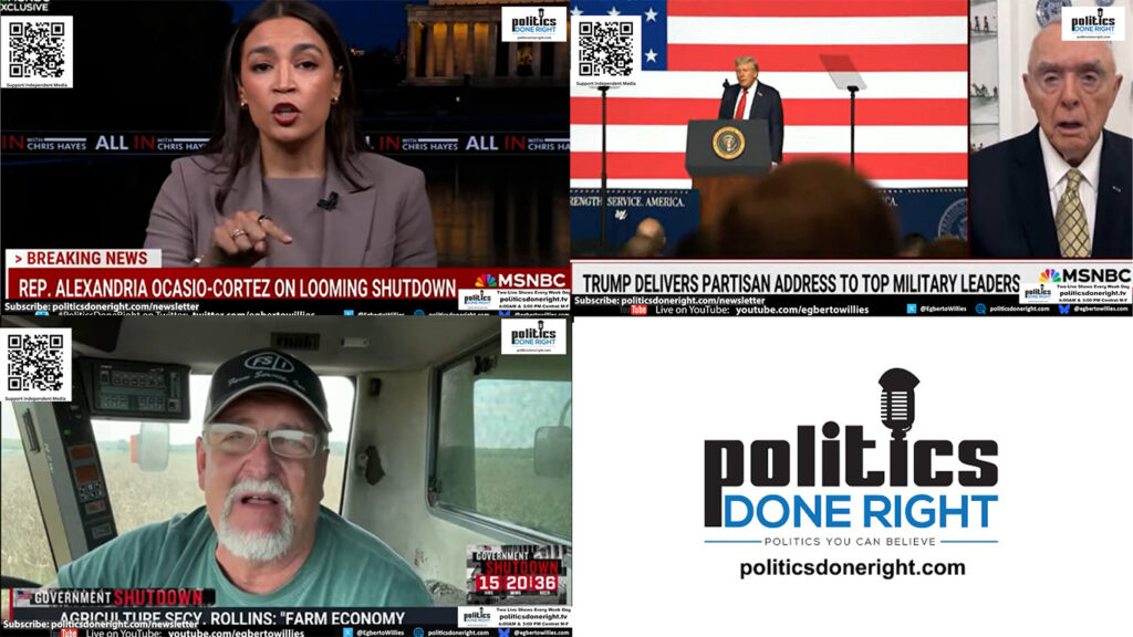 AOC’s Shutdown Truth, Gen. McCaffrey Slams Trump, & Trump’s Betrayal of Farmers
