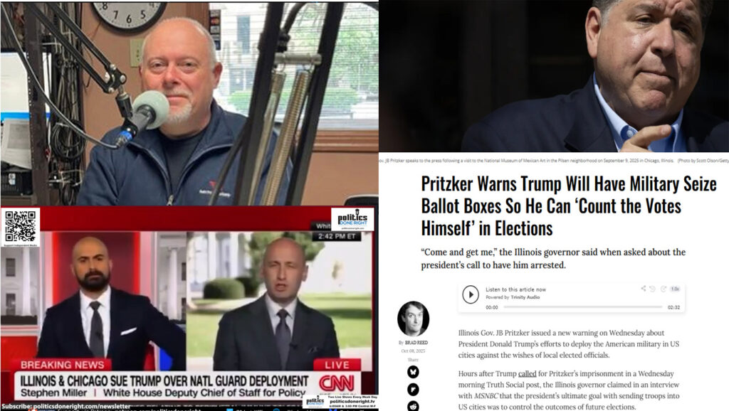 Pritzker’s Warning, Miller’s Authoritarian Slip, & Aquino’s Local Democracy Fight