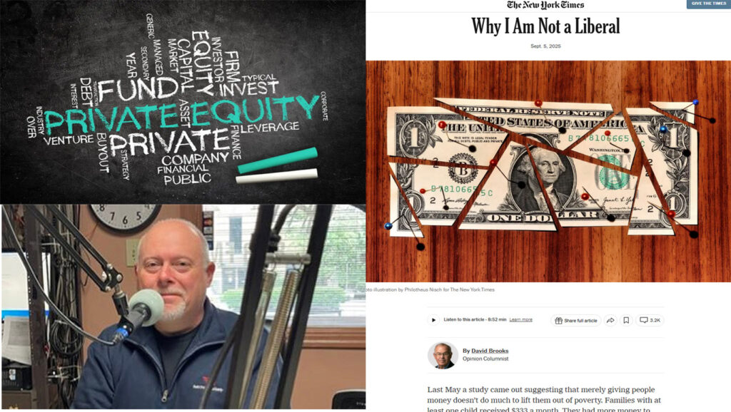 Private Equity Hospitals Up Mortality, Neil Aquino on Protests, and Brooks Says He’s Not a Liberal