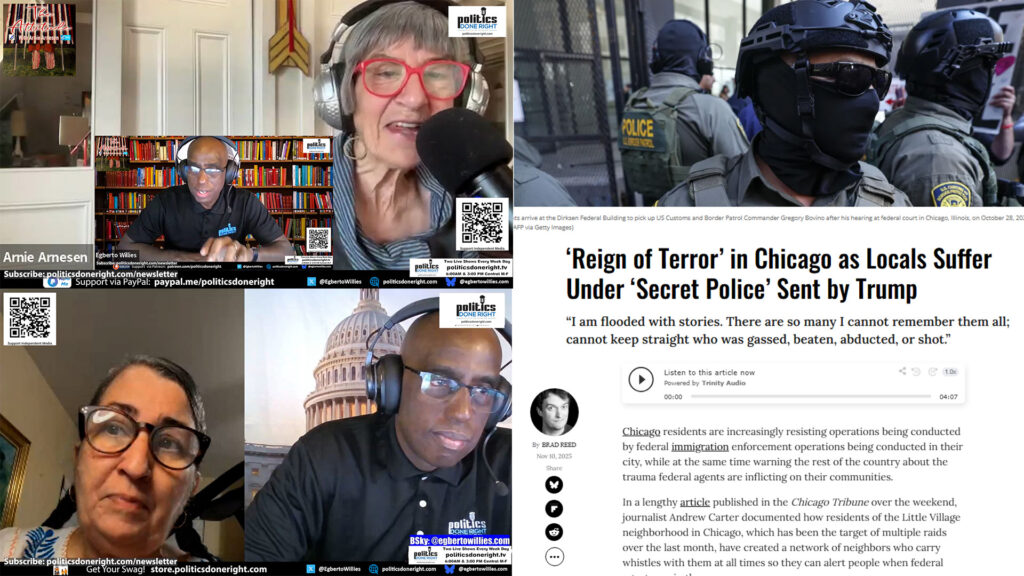 A talk with the Attitudes Arnie Arnesen on Dem Messaging & Immigration ICE Advices and resources