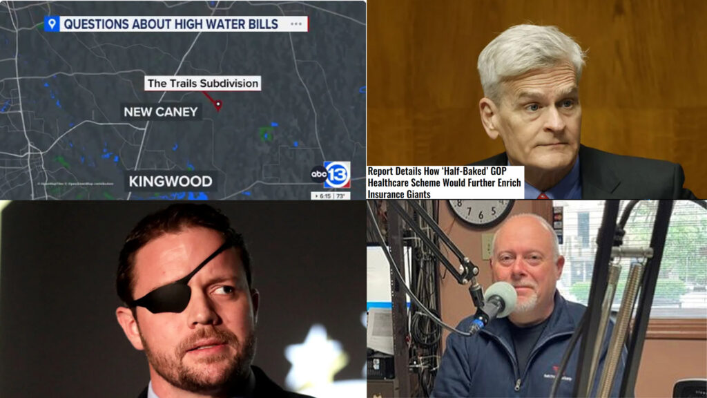Texas Water Bills Spike, Crenshaw Sanctioned, Neil Aquino Speaks, GOP Plan Aids Insurers