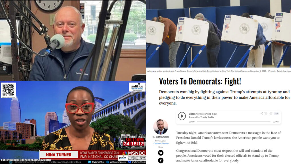 Voters Demand Democrats Fight: Nina Turner & Neil Aquino on Healthcare and Democracy Wins