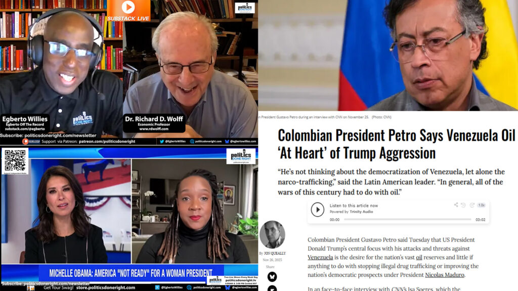 Wolff Exposes Trump’s Nationalist Capitalism as Moodie Reveals America’s Fear of Women Leaders