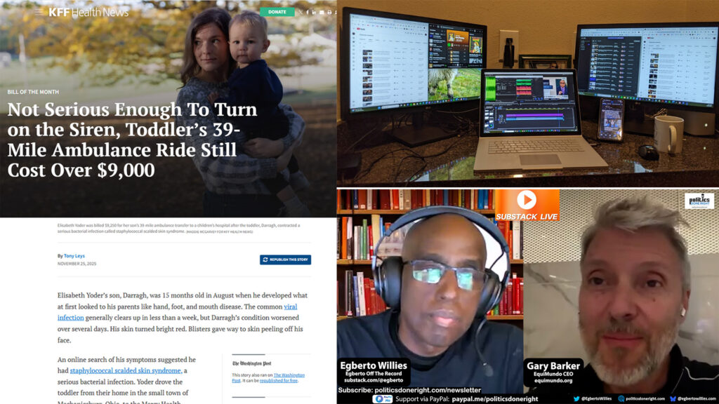 $9,250 Ambulance Bill, Gender Justice, and a Truthful Thanksgiving: America at a Crossroads