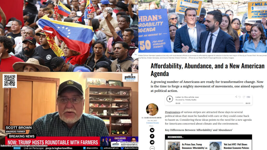 A New Movement Rises Affordability Crisis, Trump’s Farm Disaster, and Brazil’s Venezuela Alarm