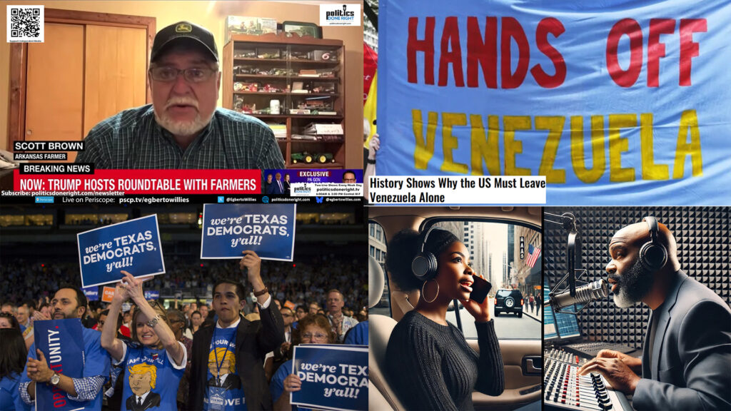 Farmers Rebel, MAGA’s Mental Crisis, Winning Red Districts & Why Venezuela Must Be Left Alone