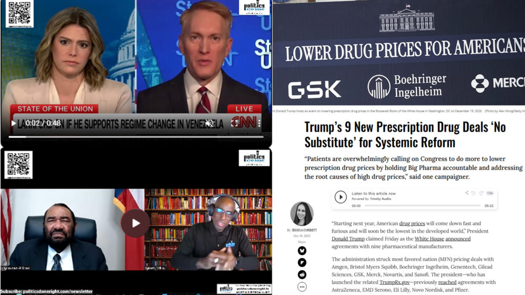 Trump’s Drug Pricing Scam, Media Complicity, and Why Truth-Tellers Like Al Green Matter