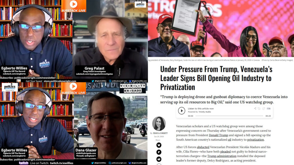 From Fulton Ballots to Overpass Protests to Venezuelan Oil—Authoritarian Power Exposed