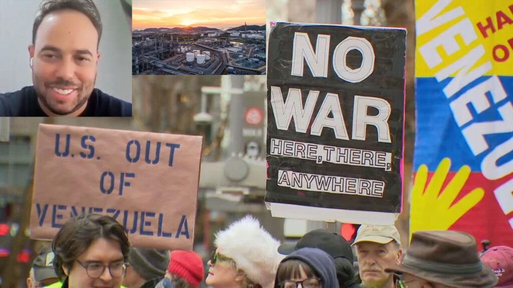 Gabriel Aguirre, a Venezuelan Activist's First Words After Trump's Invasion and Abduction of Maduro