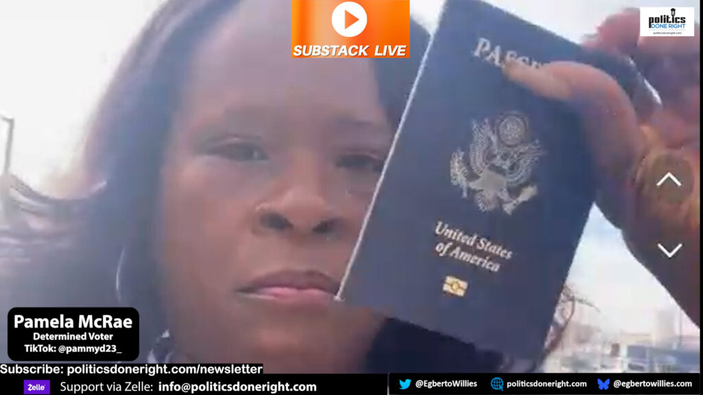 Pamela McRae I’m Voting Today - Texas Woman Refuses Silence After Voter Roll Removal Shock