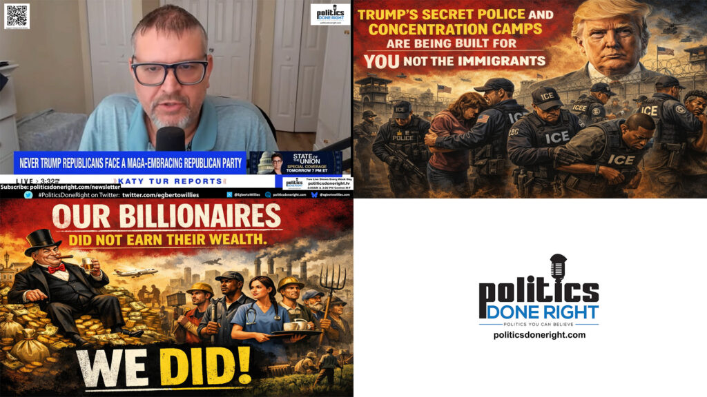 Secret Police, MAGA Takeover Confession & The Truth About Billionaire Wealth