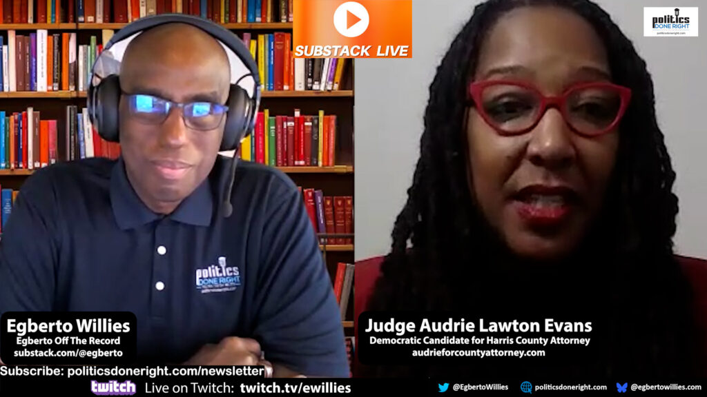 Why Harris County Needs a People’s Lawyer - Judge Audrie Lawton Evans Makes Her Case