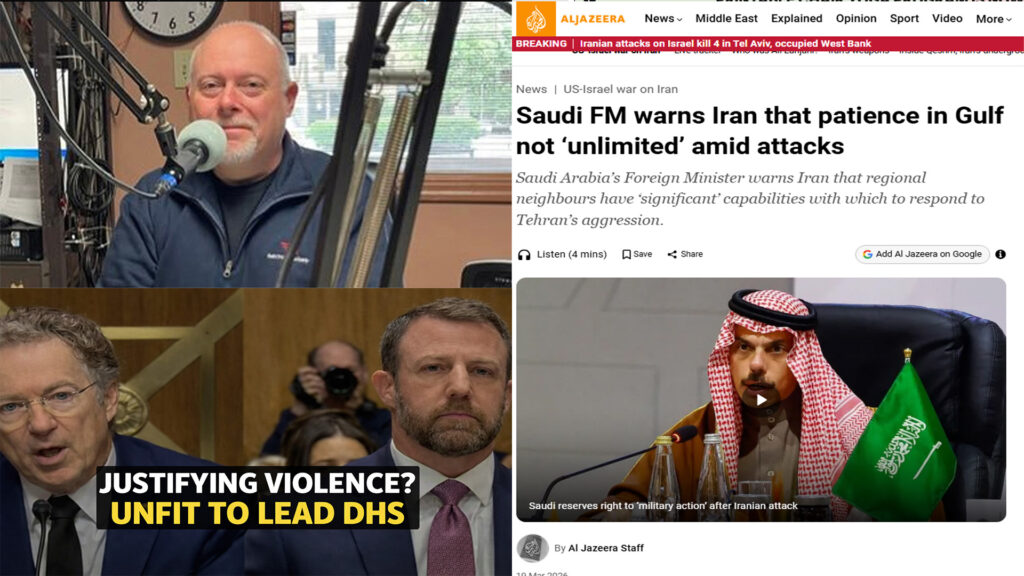 Houston Activist on 2026 Midterms, Saudi-Iran Tensions Rise & Rand Paul Warns on Violence