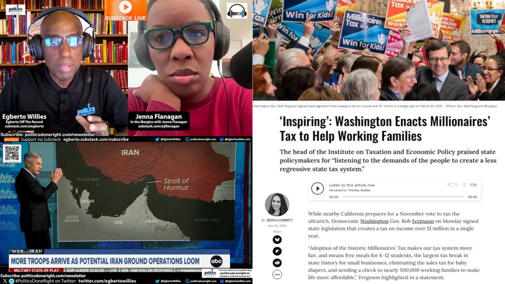 Iran War Risks, Cuba Oil Moves, #NoKings Rising, and Millionaires Tax Shift Power