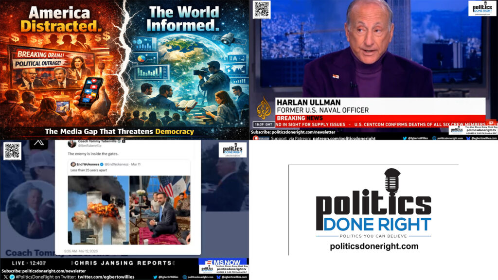 Iran Winning Ultimate War Naval Officer Slams Trump Strategy, Media Decline, Tuberville Racism