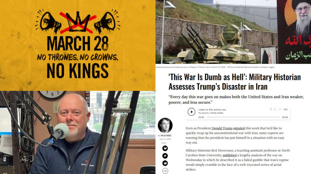 #NoKings Rising, Houston Politics Exposed, and Trump’s Iran War Faces Backlash