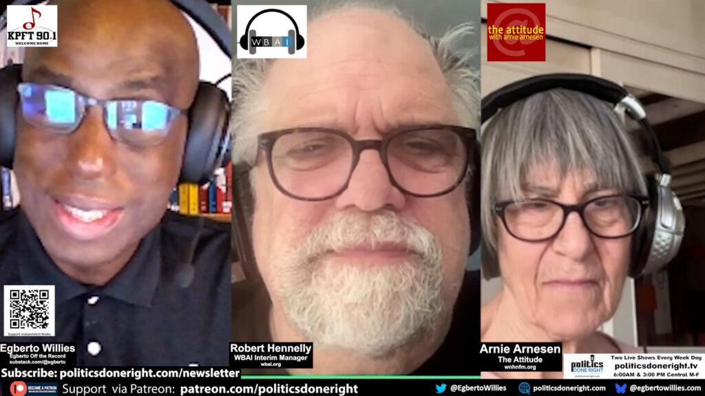 A WBAI panel warns Trump’s Iran escalation risks war, oil spikes, and impeachment, while Texas Democrats face a defining choice—why Jasmine Crockett is the strategic leader to confront extremism.