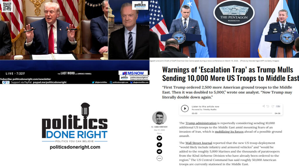 Trump’s Sharpie Lie, War Escalation, and Family Truths Expose Power and Privilege Crisis