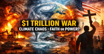 $1T Iran War, Climate Crisis Shock, and Religious Extremism Fuel Dangerous U.S. Path
