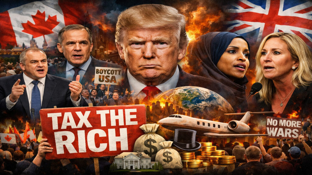 Global Rebuke of Trump Grows as Omar Sparks Rift and Economists Demand Billionaire Taxes