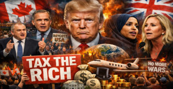 Global Rebuke of Trump Grows as Omar Sparks Rift and Economists Demand Billionaire Taxes
