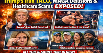 Iran Retreat Saves Lives, MAGA Denial Grows, Healthcare Horror Story, #NoKings Speak