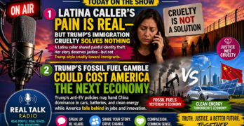 Latina Caller’s Pain Is Real, Trump Cruelty Fails & EV Backlash Risks America’s Future