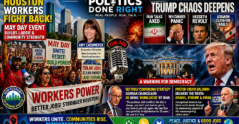May Day Houston Momentum as Trump Disorder and Iran Debacle Rock Washington