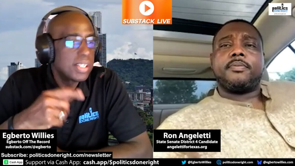 Ron Angeletti explains how he plans to win Texas SD4 by focusing on people, not party, tackling infrastructure, education, and polarization head-on.