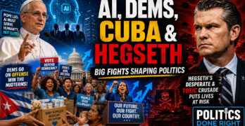 AI for Humanity, Democrats on Offense, Cuba Humanitarian Aid, and Hegseth’s Danger