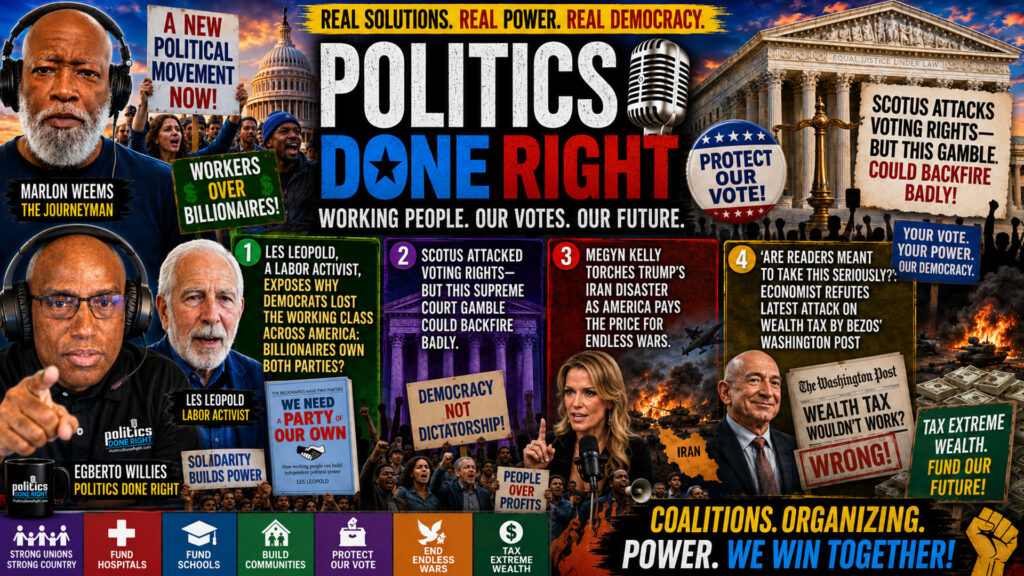 Billionaires, Voting Rights, Iran War Fallout & Worker Anger Explode Across America