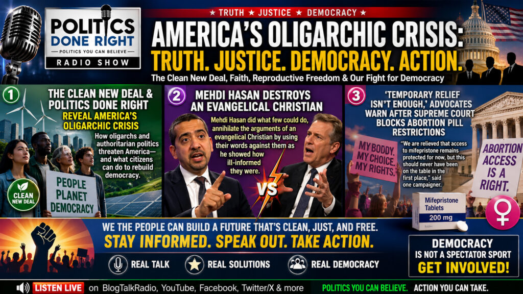 Clean New Deal, Mehdi Hasan, and SCOTUS Reveal the Battle to Save American Democracy
