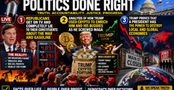 Working-Class Party, GOP Gas Lies & $6 Trillion Wars Shake Politics Done Right