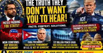 GOP Wrecks Economies, Cuba Condemns U.S. Siege, and Republicans Build Trump’s $72 Billion ICE Force