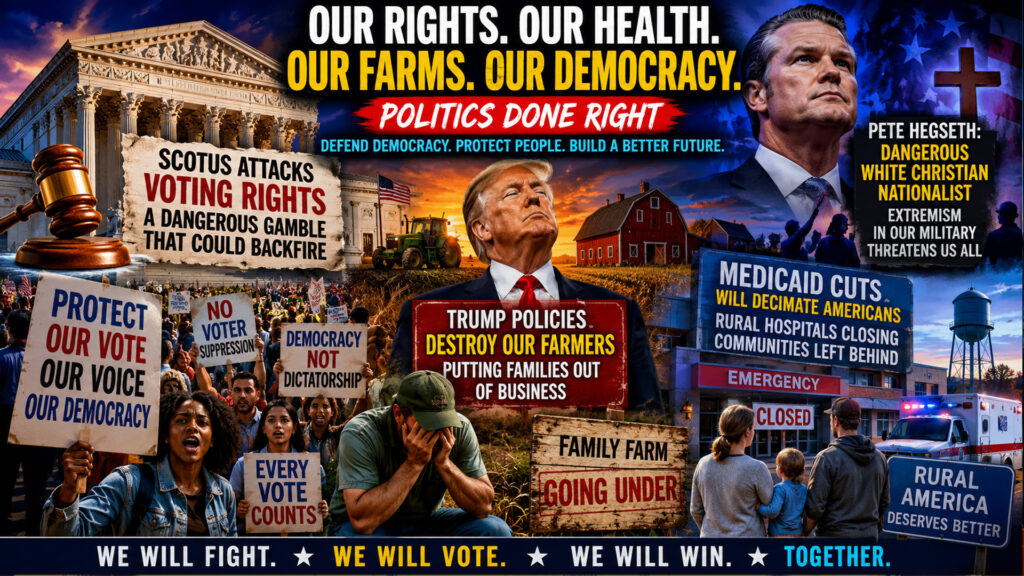 SCOTUS Voting Rights Attack, Medicaid Cuts & Trump Farmer Betrayal Shake America Hard