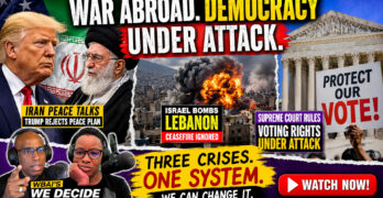 Trump, Netanyahu, and SCOTUS - Three Crises Revealing the Fight for Peace and Democracy