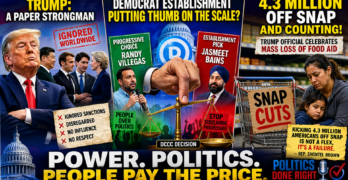 Trump Weakness Exposed, DCCC Blocks Progressives, 4.3M Lose SNAP in GOP Agenda