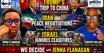 Trump’s China Trip Flops as Iran Peace Talks Continue and Israel Defies Gaza and Lebanon Ceasefires