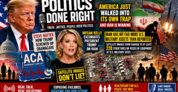 Trump’s Iran Disaster, Hidden Base Damage & Obamacare Sabotage Rock Politics Done Right