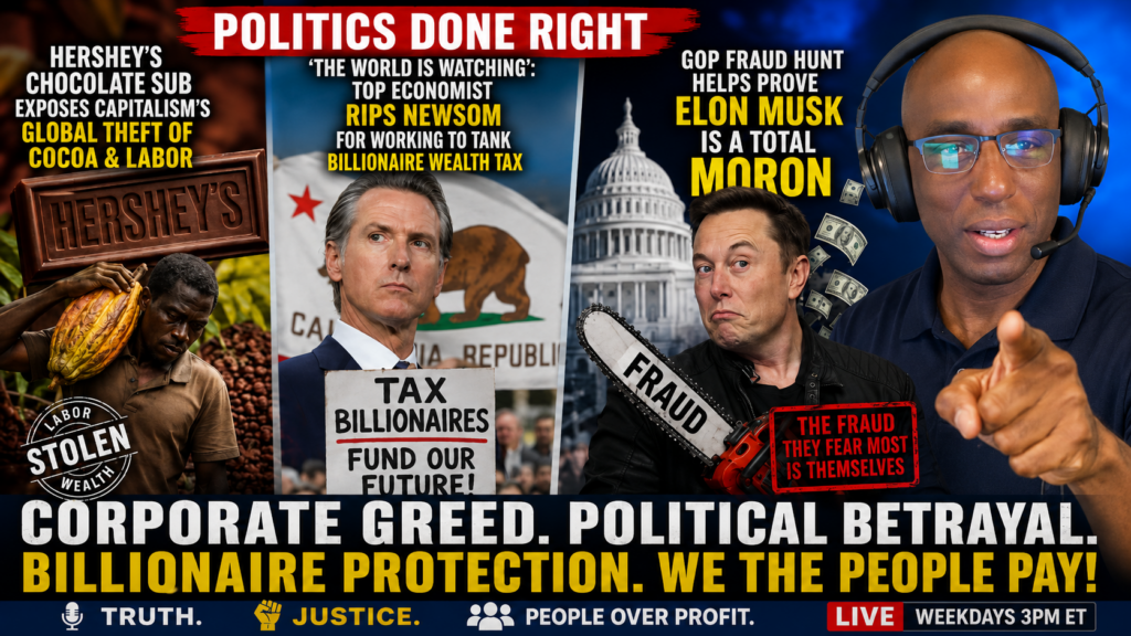 Chocolate Substitutes, Billionaire Tax Games, And Elon Musk’s GOP Fraud Machine