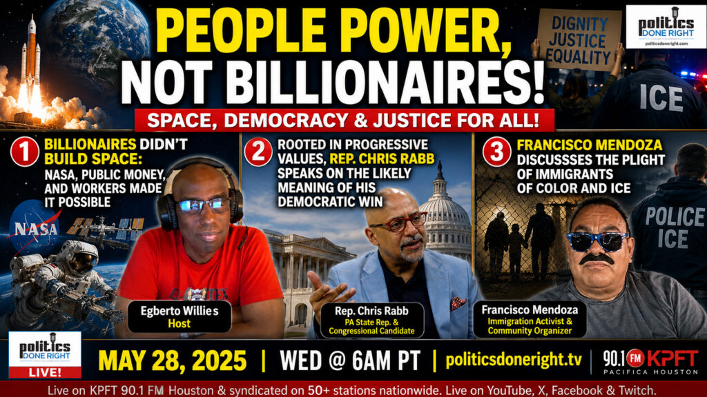Public Money Made Space Possible as Chris Rabb and Francisco Mendoza Defend the People