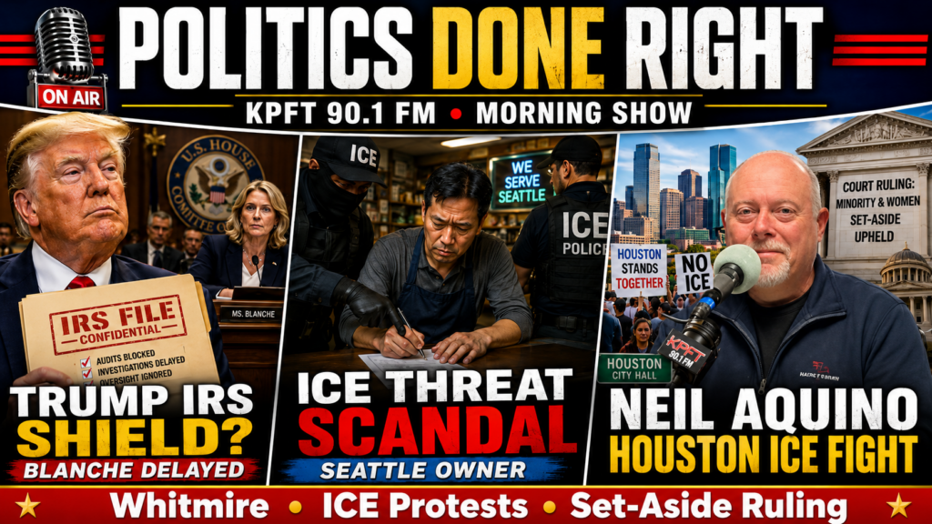 Blanche Delayed Over Trump IRS Shield as ICE Threats and Houston Equity Battle Explode