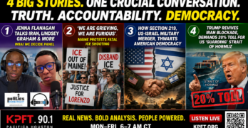 ICE Kills in Maine, Section 219 Threatens Democracy, Trump Taxes Hormuz, and Jenna Weighs In