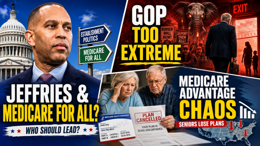 Democrats Must Win—But Jeffries, GOP Extremism, and Medicare Advantage Demand Accountability